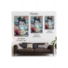 Audrey Hepburn Graffiti Pop Art Duvar Tablosu-6470