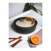 Bal-Tarçın Kokulu Aromaterapi Mum, Ahşap Fitilli, Dekoratif Doğal Çömlek Mum