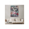 Brigitte Bardot Graffiti Pop Art Duvar Tablosu-6469