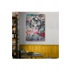 Brigitte Bardot Graffiti Pop Art Duvar Tablosu-6469