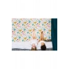 Çiçekler ve Kuşlar Temalı Öğretici Çocuk Odası Duvar Kağıdı-5724