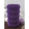 Dekoratif Çizgili Bombe Vazo 3D