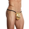 Dropcek Fantazi Altın Sarısı Lame Erkek String-Tanga TG274574
