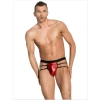 Dropcek Fantezi Erkek Aşk Kırmızısı Seksi Metalli Tanga - String TG274598