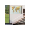 Dünya Haritası  Dekoratif Kanvas Tablo 1042