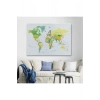 Dünya Haritası  Dekoratif Kanvas Tablo 1056