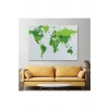 Dünya Haritası  Dekoratif Kanvas Tablo 1057