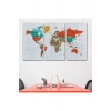 Dünya Haritası  Dekoratif Kanvas Tablo 1063