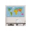 Dünya Haritası  Dekoratif Kanvas Tablo 1072