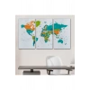 Dünya Haritası  Dekoratif Kanvas Tablo 1076