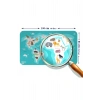 Eğitici Dünya Haritası Dünya Atlası Çocuk ve Bebek Odası Duvar Sticker-60x105-3785