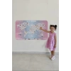 Eğitici Dünya Haritası Dünya Atlası Çocuk ve Bebek Odası Duvar Sticker -60x105-3801