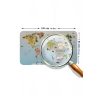 Eğitici Dünya Haritası Dünya Atlası Çocuk ve Bebek Odası Duvar Sticker -60x105-3824