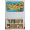 Eğitici ve Öğretici Cocuk Odası Türkiye Haritası Duvar Sticker-60x105-3871