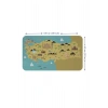 Eğitici ve Öğretici Cocuk Odası Türkiye Haritası Duvar Sticker-60x105-3877