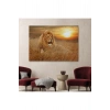 Erkek Aslan Dekoratif Kanvas Tablo 1138