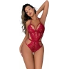 Fantezi Babydoll Trend Seri Oryantel Dantel Kırmızı