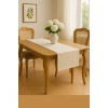 Gardenya Keten Runner Masa Örtüsü 35 x 150 cm