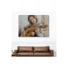 Gitar Çalan Kız Duvar Tablosu-1241
