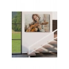 Gitar Çalan Kız Duvar Tablosu-1241