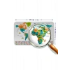 Harita Sepeti Eğitici - Öğretici Dünya ve Türkiye Haritası Çocuk Odası Duvar Sticker-60x105-3887