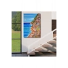 İtalya La Bella Positano Amalfi Sahili Duvar Tablosu-6237