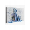 Kutup Ayısı ve Yavrusu Dekoratif Kanvas Tablo 1139