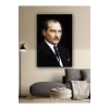 Led Işıklı Atatürk Kanvas Tablo