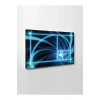 Led Işıklı Mavi Altın Oran kanvas tablo
