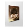 Led Işıklı Mustafa Kemal Atatürk Kanvas Tablo