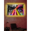 Led Işıklı Sanatsal Kanvas Tablo