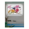 Led Işıklı Sanatsal Soyut Kanvas Tablo