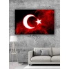Led Işıklı Türk Bayrağı tablo (şanlı bayrağımız)
