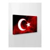 Led Işıklı Türk Bayrağı tablo (şanlı bayrağımız)