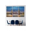 Londra Köprüsü  Gece Manzara Tablosu-6638