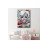 Marilyn Monroe Graffiti Pop Art Duvar Tablosu-6471