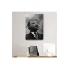 Martin Luther King Dekoratif Kanvas Duvar Tablosu-6374