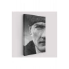 Mustafa Kemal Atatürk Siyah Beyaz Tablosu-6303