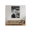 Mustafa Kemal Atatürk Siyah Beyaz Tablosu-6303