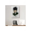 Mustafa Kemal Atatürkün Suluboya Görünümlü Portresi Dekoratif Kanvas Tablo-DA-78