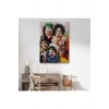 Mutsuz Palyaçolar Dekoratif Duvar Tablosu-6421