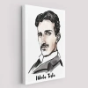 Nikola Tesla Dekoratif Kanvas Tablo-5917