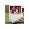 Picasso Tarzı Soyut İnsan Yüzleri Kanvas Duvar Tablosu-1195