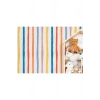 Renkli Çizgiler Desenli Çocuk Odası Duvar Kağıdı-5768