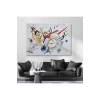 Renkli Gerçeküstü Dekoratif Duvar Tablosu-6615