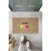 Renkli Kapı Önü Paspası Hello Summer Desen  K-3273