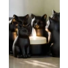 Ritüel Kediler Mumluk Led Mumluk Hediye