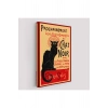 Siyah Kedi Tablosu - Le Chat Noir Theophile Steinlen-6431