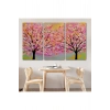 Sürreal Ağaçtaki Renkler Senfonisi Tablosu-6629