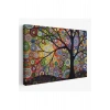 Sürreal Ağaçtaki Renkler Senfonisi Tablosu-6645